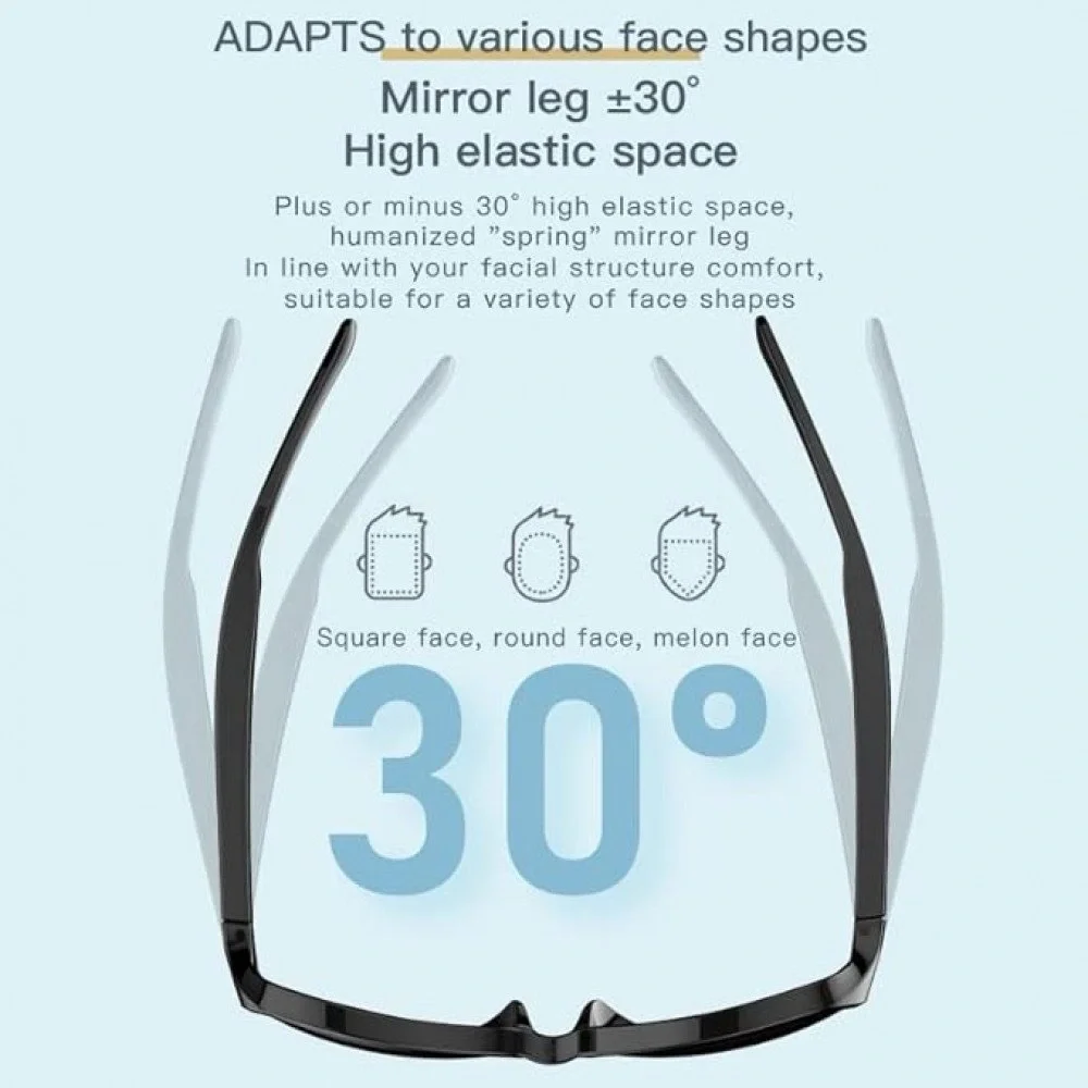 Smart Wearable Sunglasses - Black